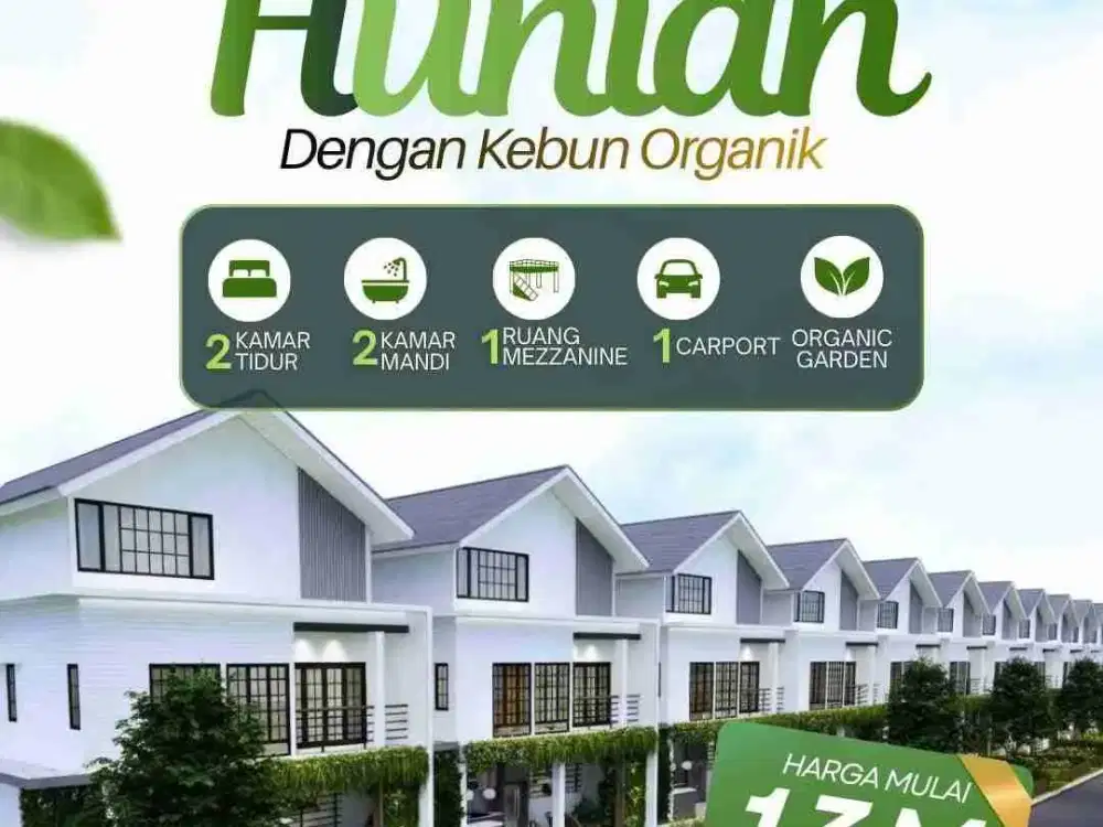 [HOT]Dijual Rumah Baru Design Cross Ventilation Kebun Mini +Gazzebo Cileungsi Bogor NAM