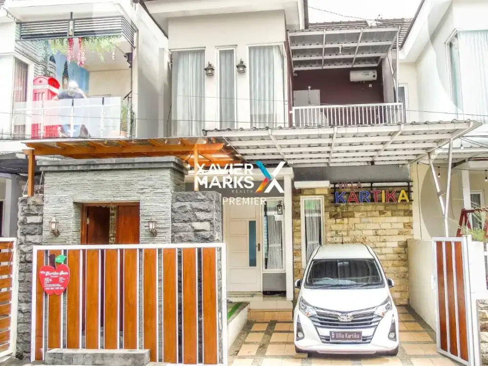 Dijual Rumah Furnished With Pool Siap Huni di Dewi Sartika Batu
