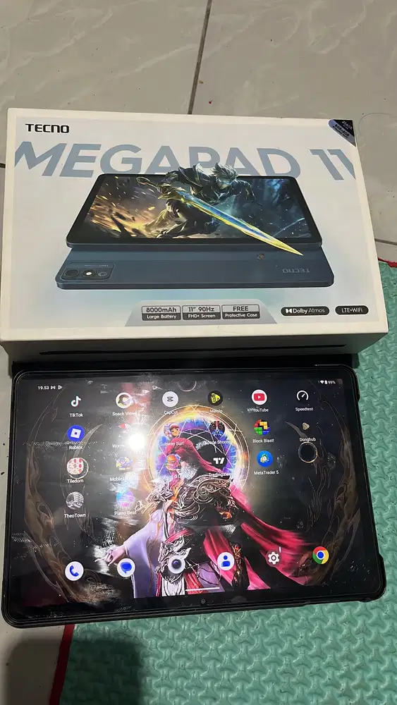 Tablet tecno megapad 8/256