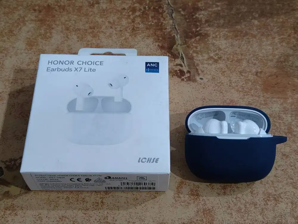 TWS Huawei Honor Choice X7 Lite With ANC Ori Fullset Second Like New