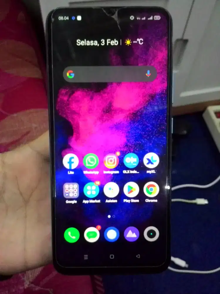 Hp realme c21 ram 3/32