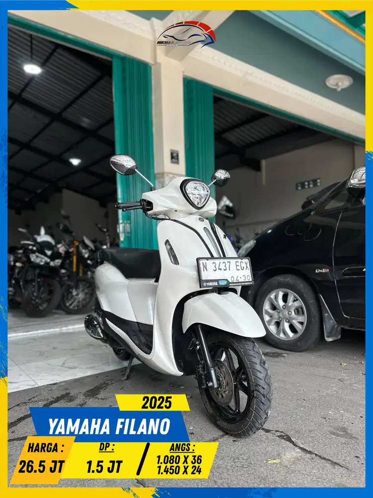 YAMAHA FILANO 2025 LIKE NEW MASZEHH HIKMAH MOTOR KEPUH
