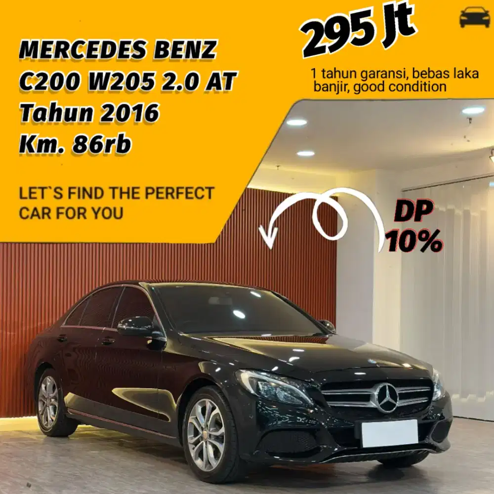 Mercedes Benz C200 AMG 2.0 AT Tahun 2016