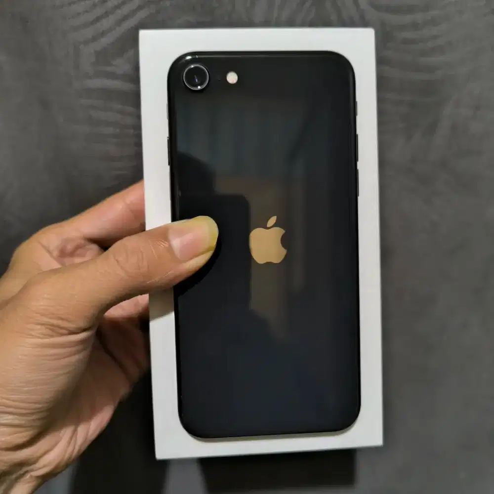 iPhone SE 2020 64gb Fullset Resmi iBox
