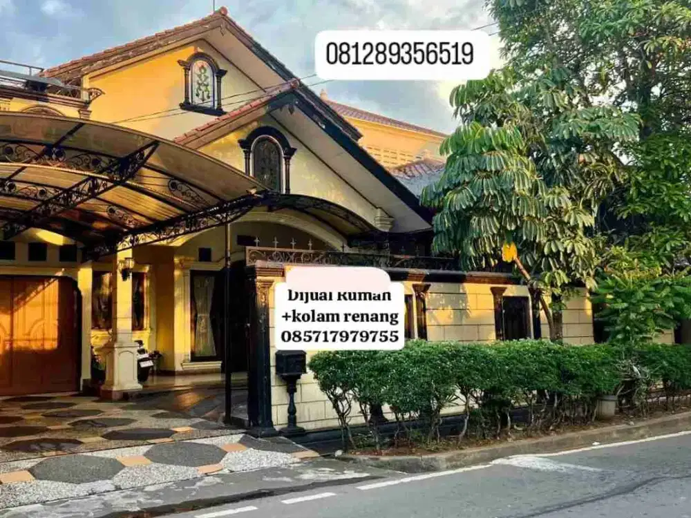 RUMAH MEWAH +KOLAM RENANG DUREN SAWIT JAKARTA TIMUR