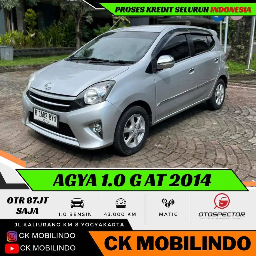 Toyota Agya G Matic 2014 ANTIK ISTIMEWA Kredit Murah