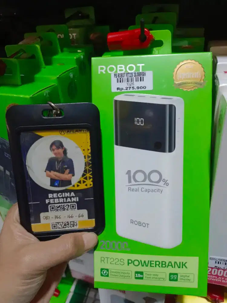 PB ROBOT RT22S 20.000MAH | ATLANTIS DAHSYAT