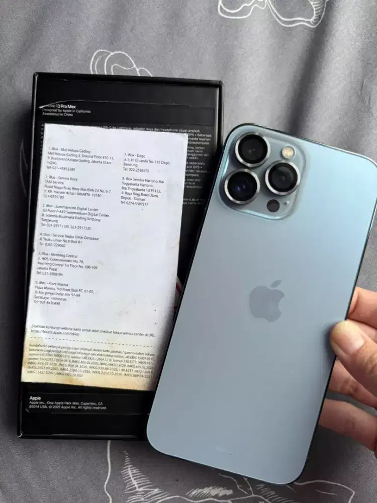 IPHONE 13 PROMAX 256 IBOX
