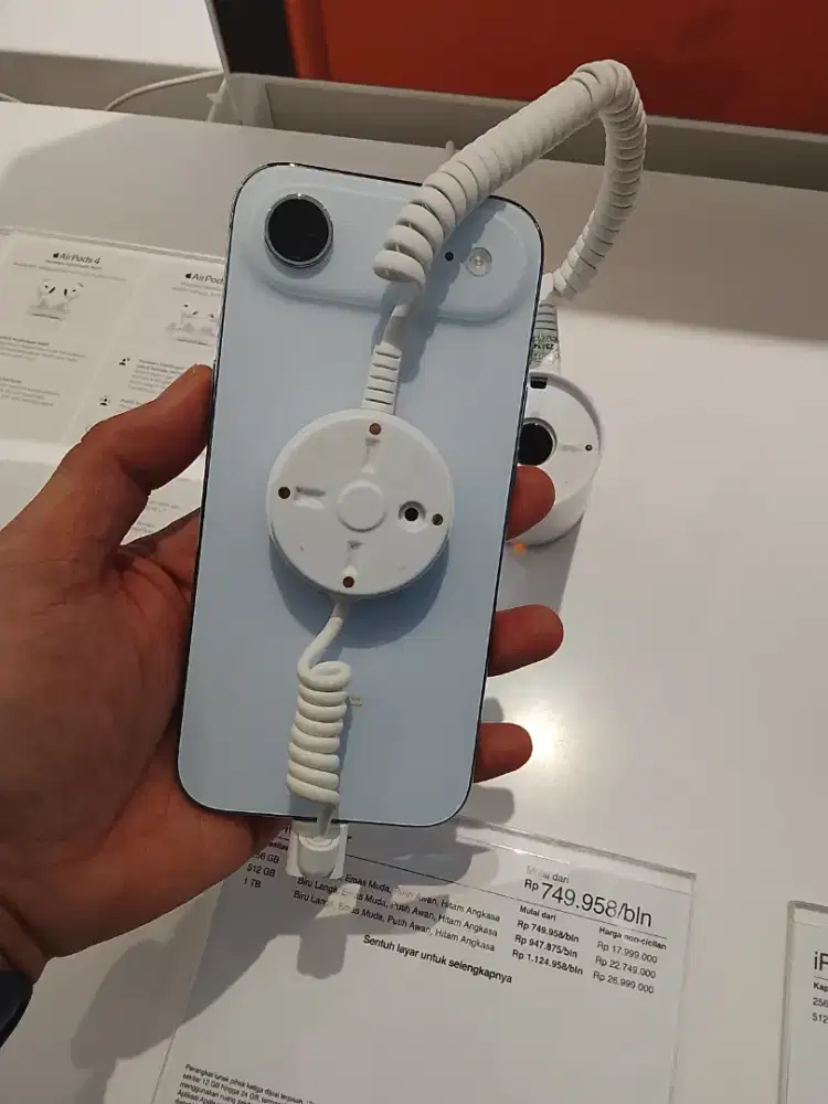 Promo iPhone air bisa cicilan 0% by kredivo