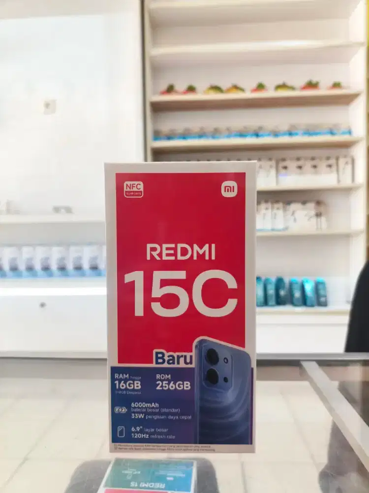 Redmi 15C 6/128 Promo terbatas bisa Kredit