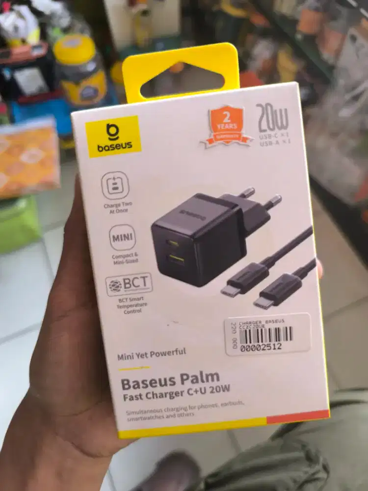 Baseus Palm Fast Charger C+U 20W