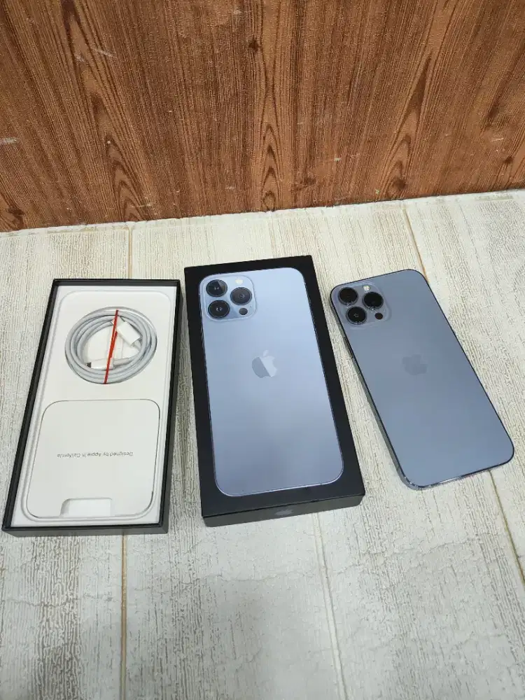 Apple iPhone 13 Pro Max 512GB Second iBox Mulus fullset original murah