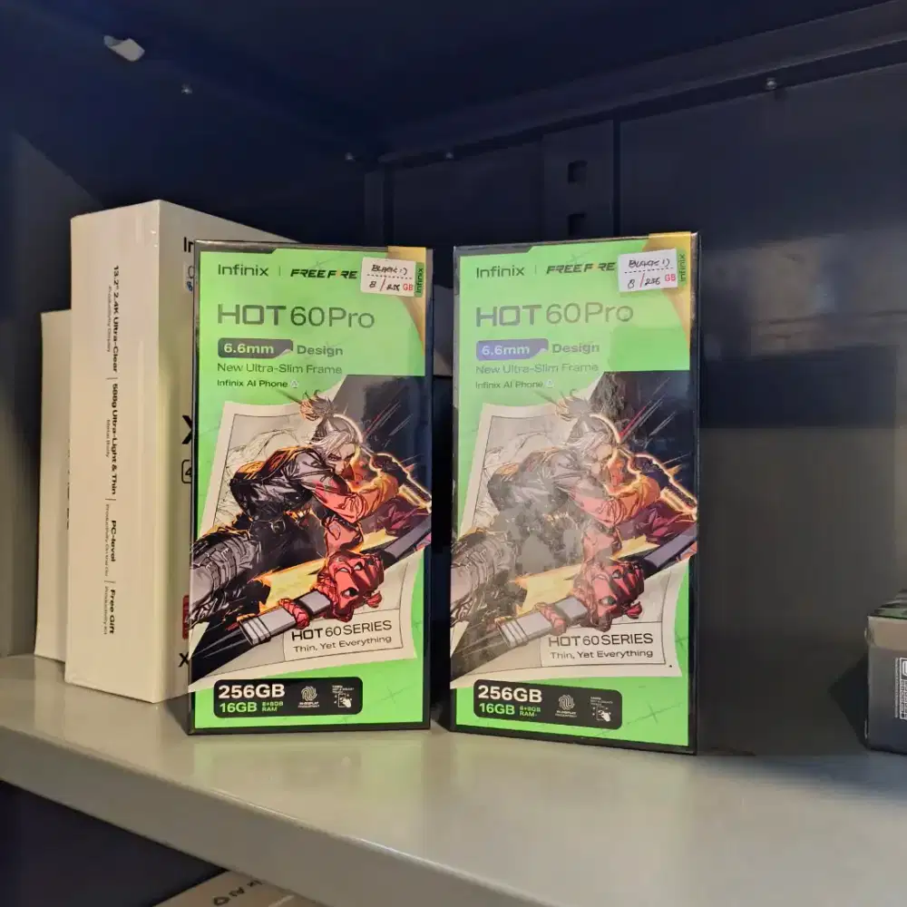 Infinix Hot 60 Pro New Ram 8+8/256 Promo