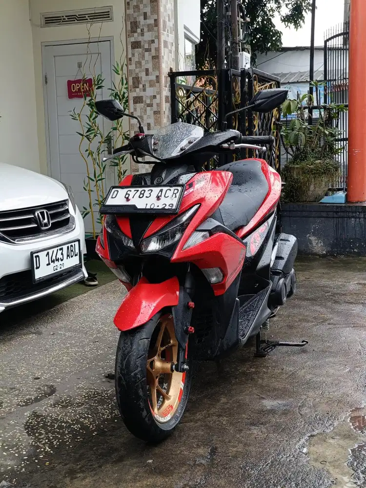 Aerox tahun 2019 full original/tt boleh gan cash lebih bagus