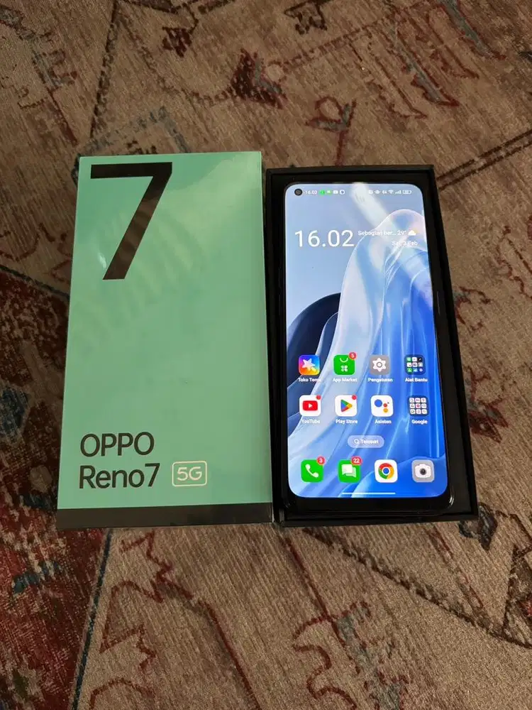Oppo reno 7 5G Lengkap Resmi Indonesia