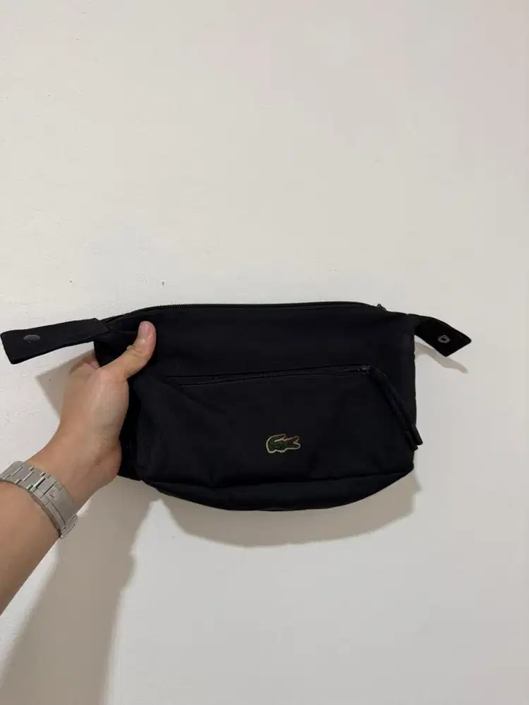 Pouch Lacoste Paris Big Size and Multifunction with inner pocket