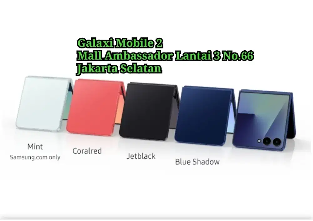 Samsung Galaxy Z Flip 7 12GB 256GB Sein Cash Kredit Tukar Tambah