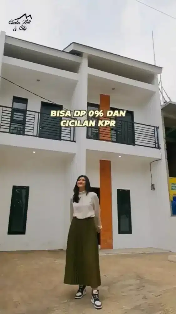 rp 680jt kpr all in dp 0 rumah cluster pasirimpun siap huni