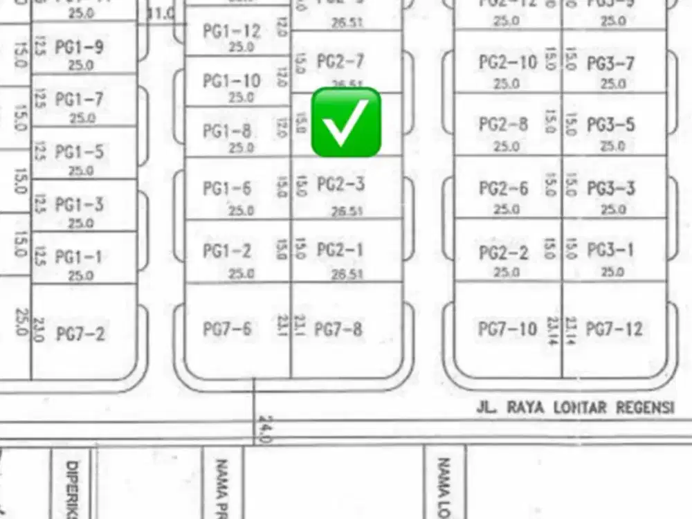 tanah Cluster Lisbon Pakuwon Indah surabaya barat