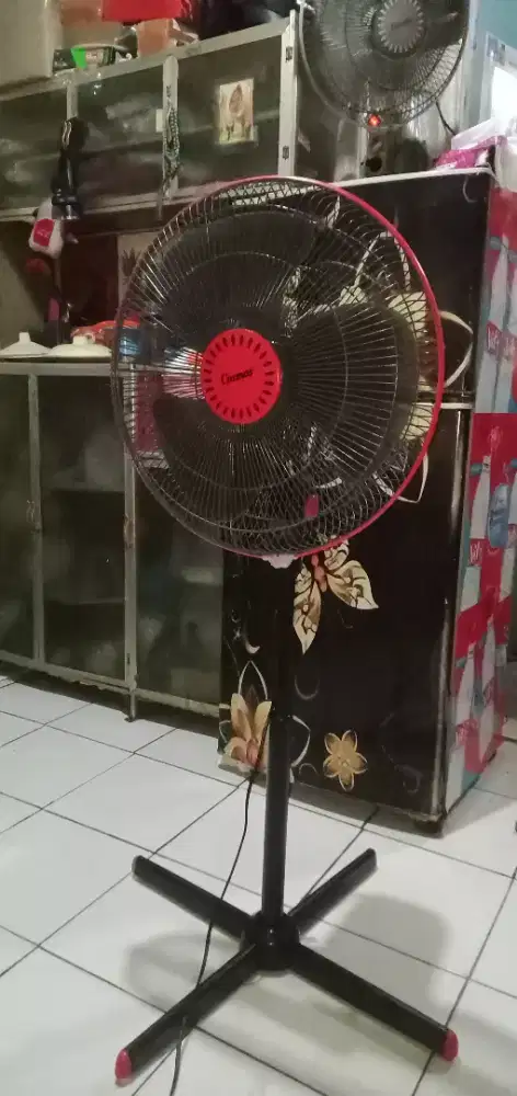 KIPAS ANGIN BERDIRI COSMOS 6 IN BAGUS & JOS BUKAN SERVISAN