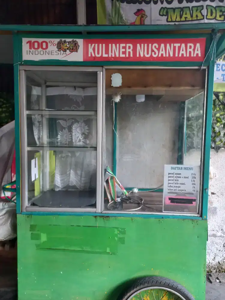 di jual gerobak bekas