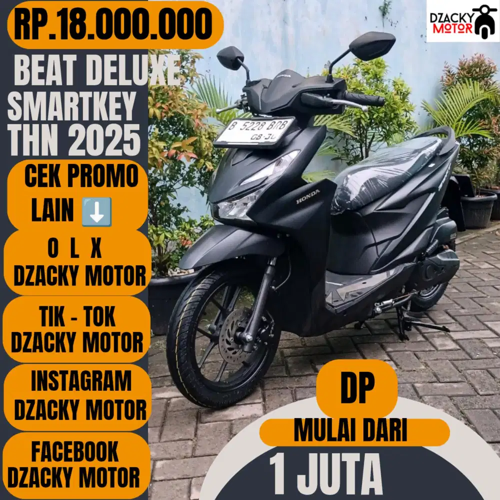 BEAT DELUXE SMARTKEY 2025 SECOND LIKE NEW