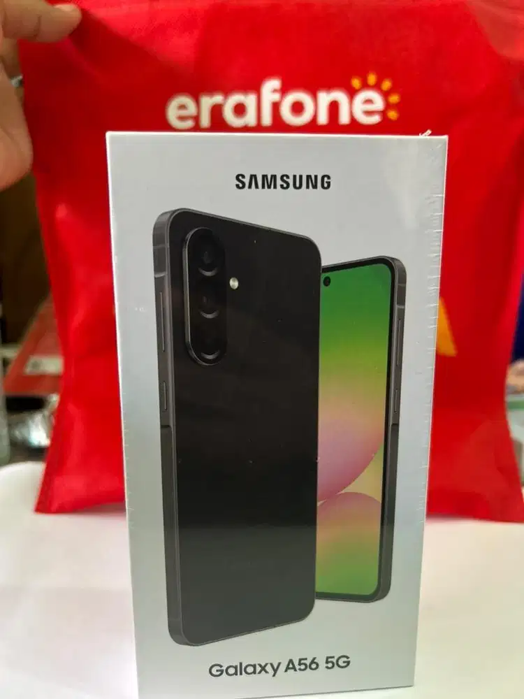 SAMSUNG A56 8+8/256 LIGHTGREY/GRAPHITE NEW, BISA COD SURABAYA