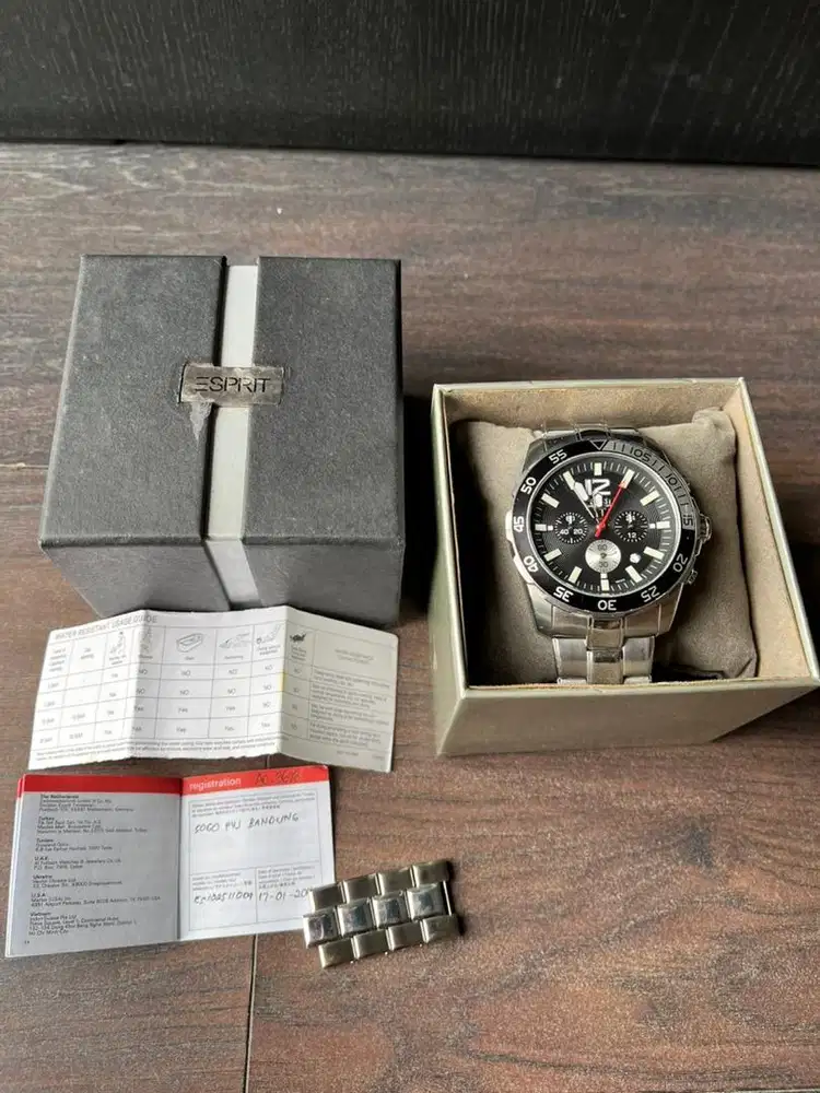 Jam tangan pria sport esprit original