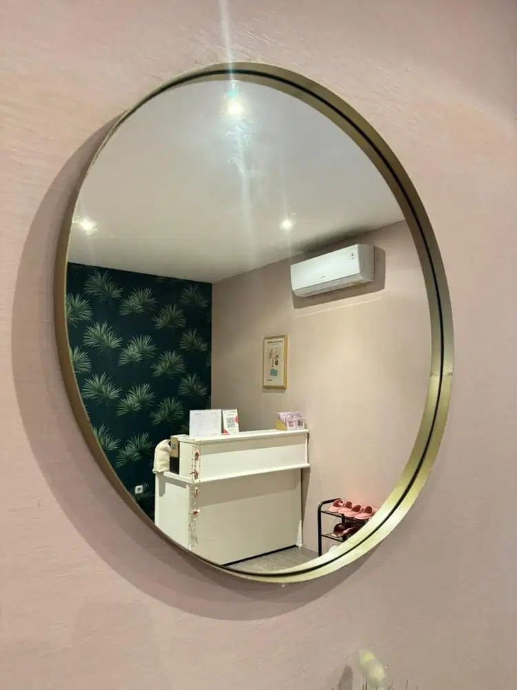 KACA GANTUNG BULET GOLD INFORMA