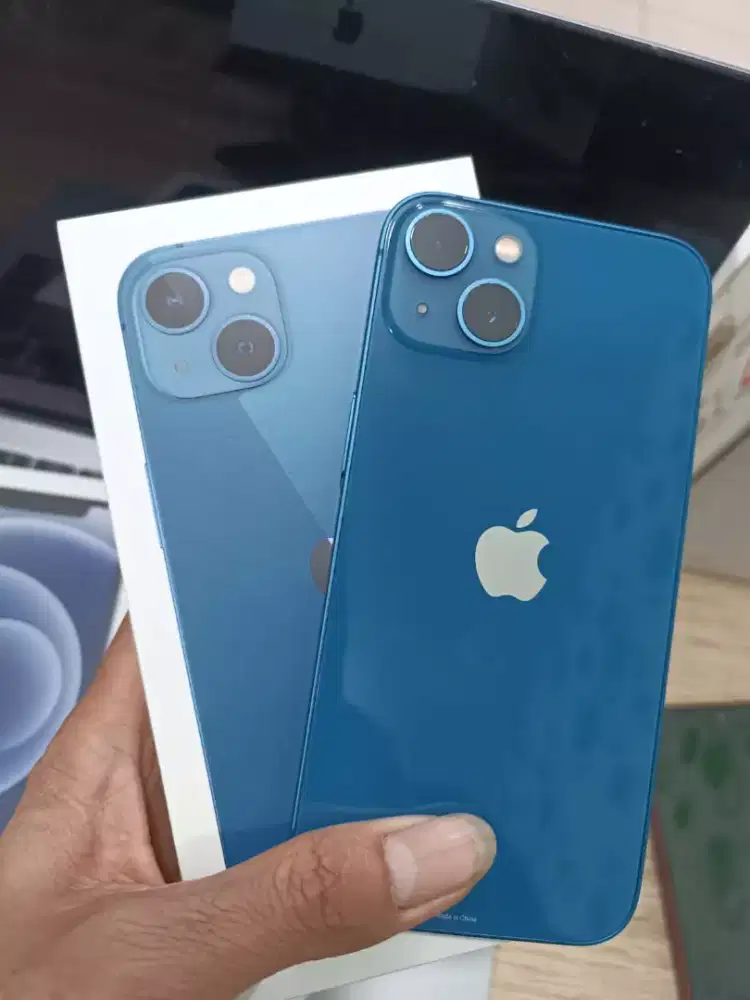 iphone 13 blue 128 ibox ada den sedikit di atas se lebih nya aman