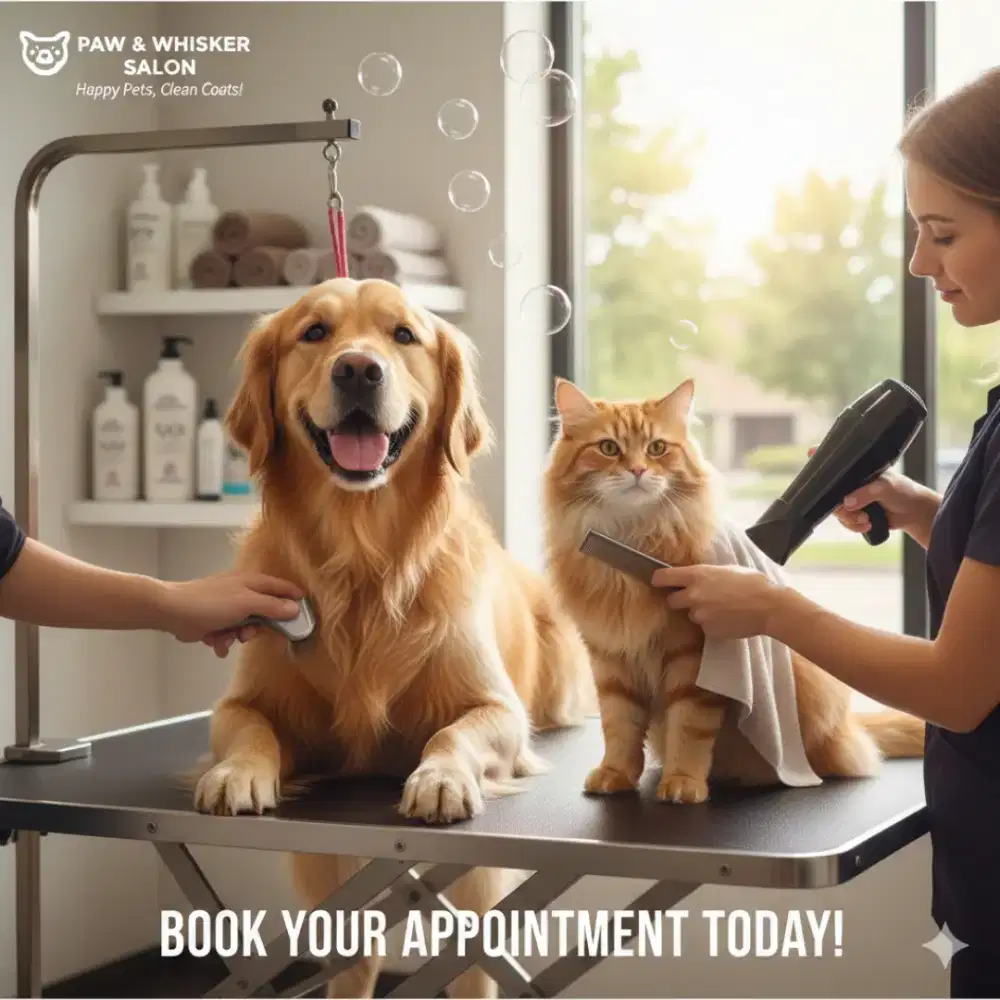 Indo pet grooming panggilan termurah