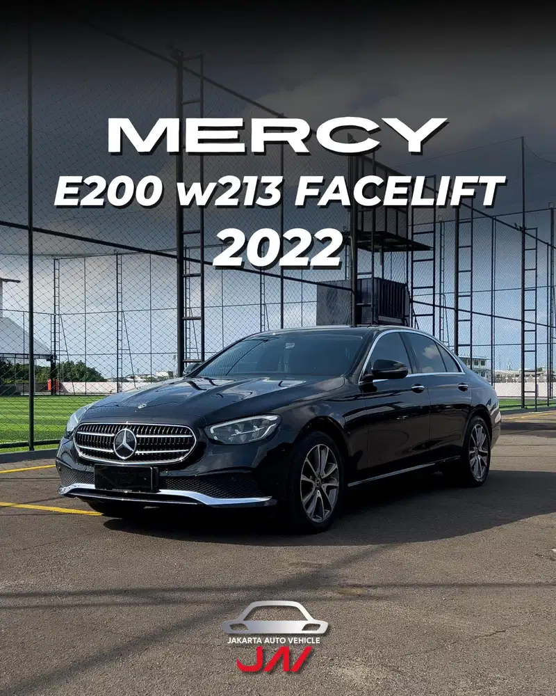 MERCEDES-BENZ E200 AVANTGARDE W213 FACELIFT