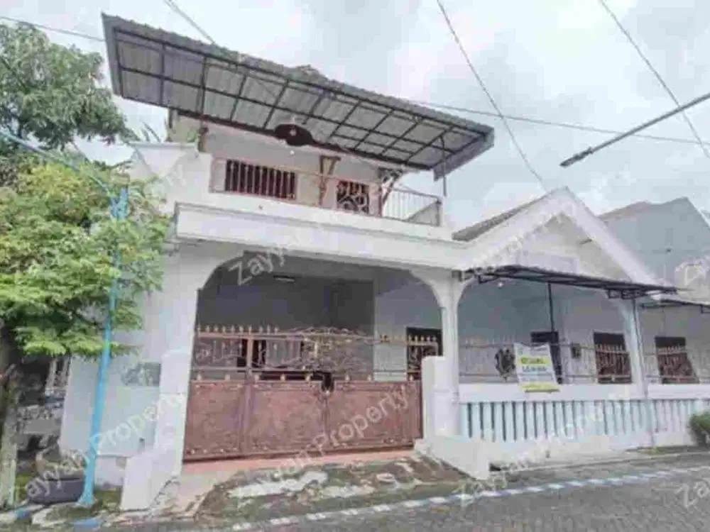 Pusat Kota!Rumah Hook Pucang Indah Sidoarjo