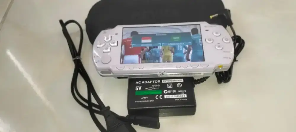 PSP Slim Mulus Fullset Fullgames Pouch Ps Vita