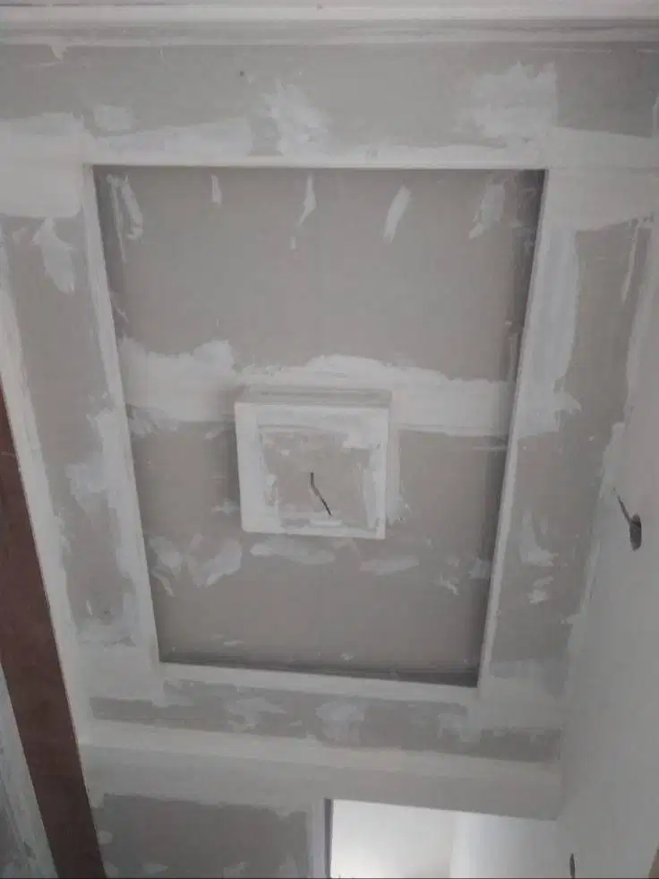 Jasa Tukang Pasang Plafon Partisi Wall Moulding Sekat PVC GRC Gypsum