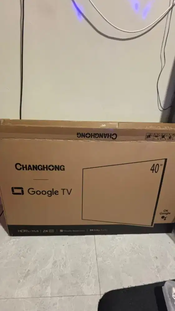 SMART TV CHANGHONG 40 GOOGLE TV NEW