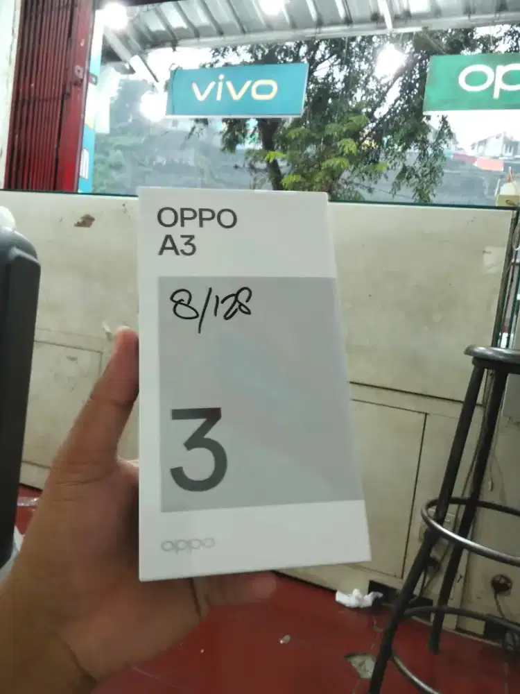 New Oppo A3 ram8/128 garansi resmi 1 tahun