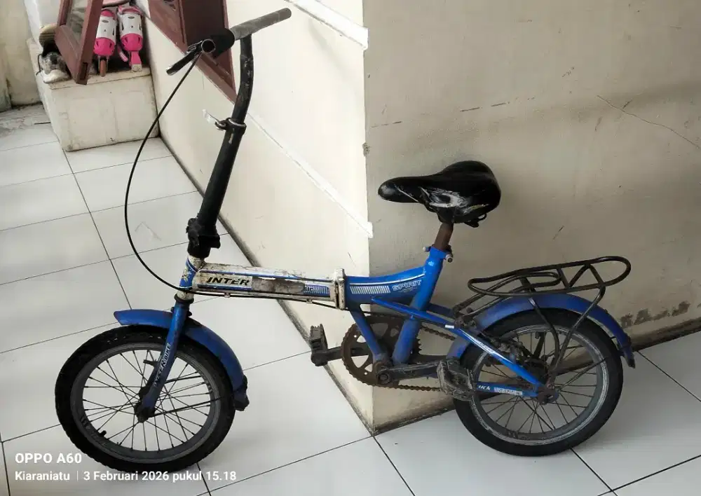 Sepeda lipat anak uk 16