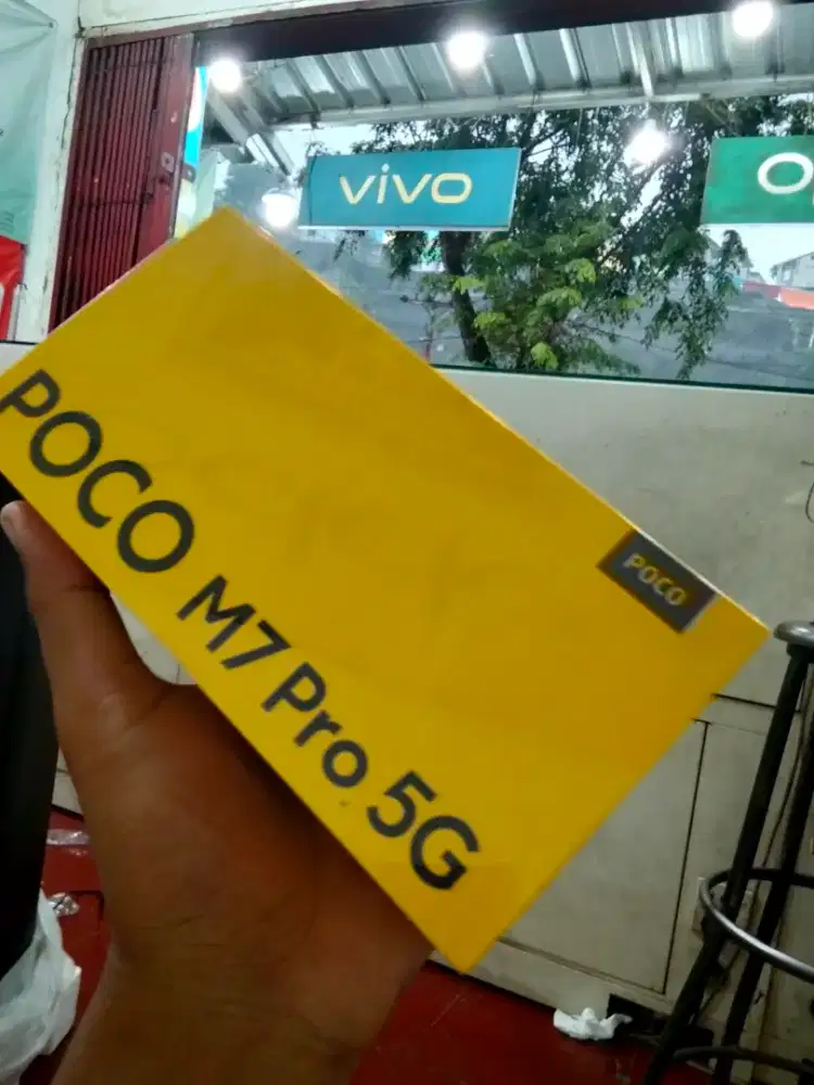 New Poco m7 pro 5G ram8/256 garansi resmi 1 tahun