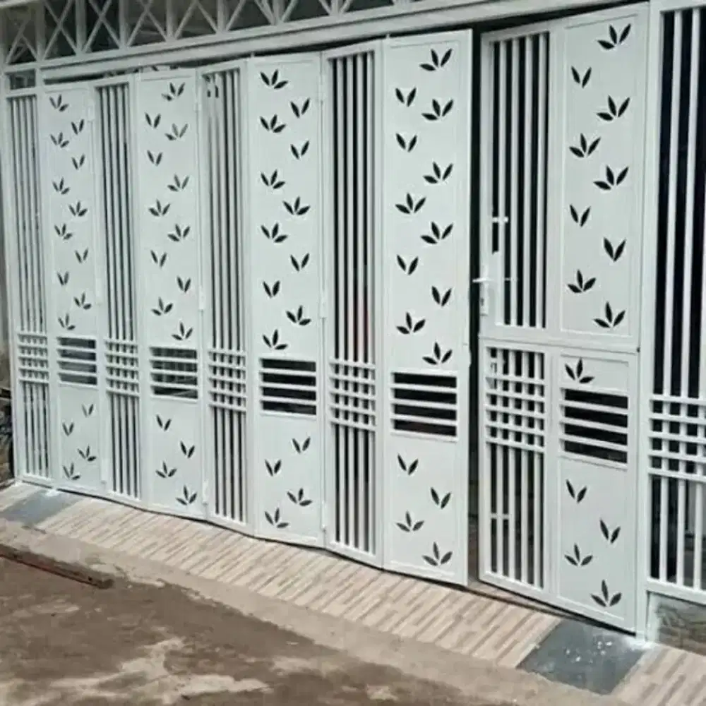 0017 pagar minimalis plat lassercating