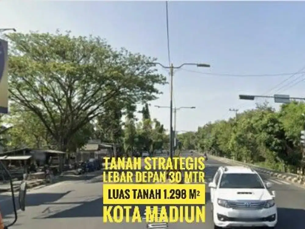 Dijual Tanah LD 30 mtr, Per3an Ringroad-Urip Sumoharjo KOTA MADIUN, Lokasi Sip
