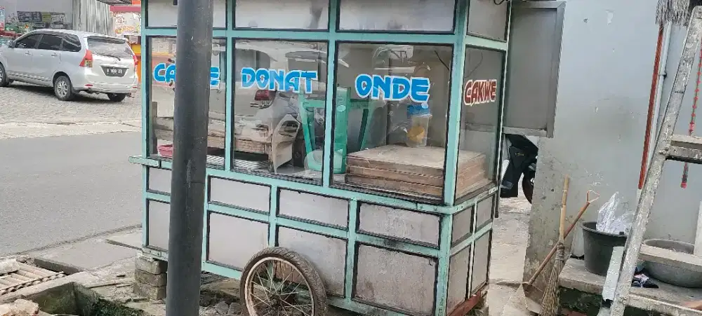 DIJUAL CEPAT GEROBAK BEKAS CAKWE