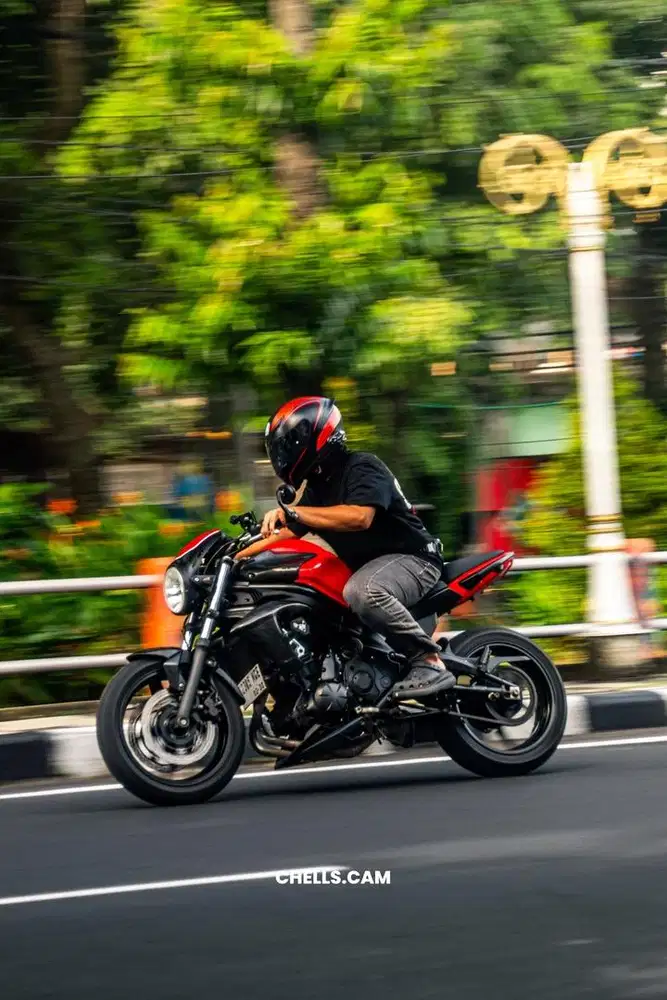 Kawasaki ER6N Km rendah siap pakai