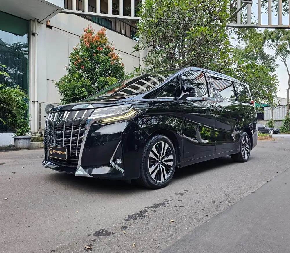 (TDP: 0 Rupiah) Toyota Alphard G ATPM 2020 low km record
