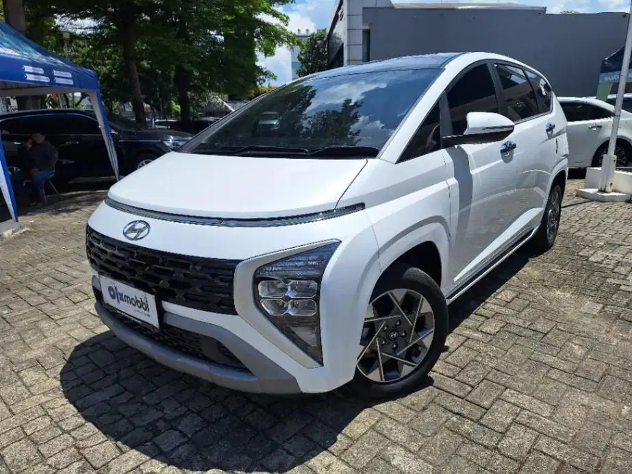 DP MURAH Hyundai Stargazer 1.5 Prime Bensin-AT 2025 Putih CURDB