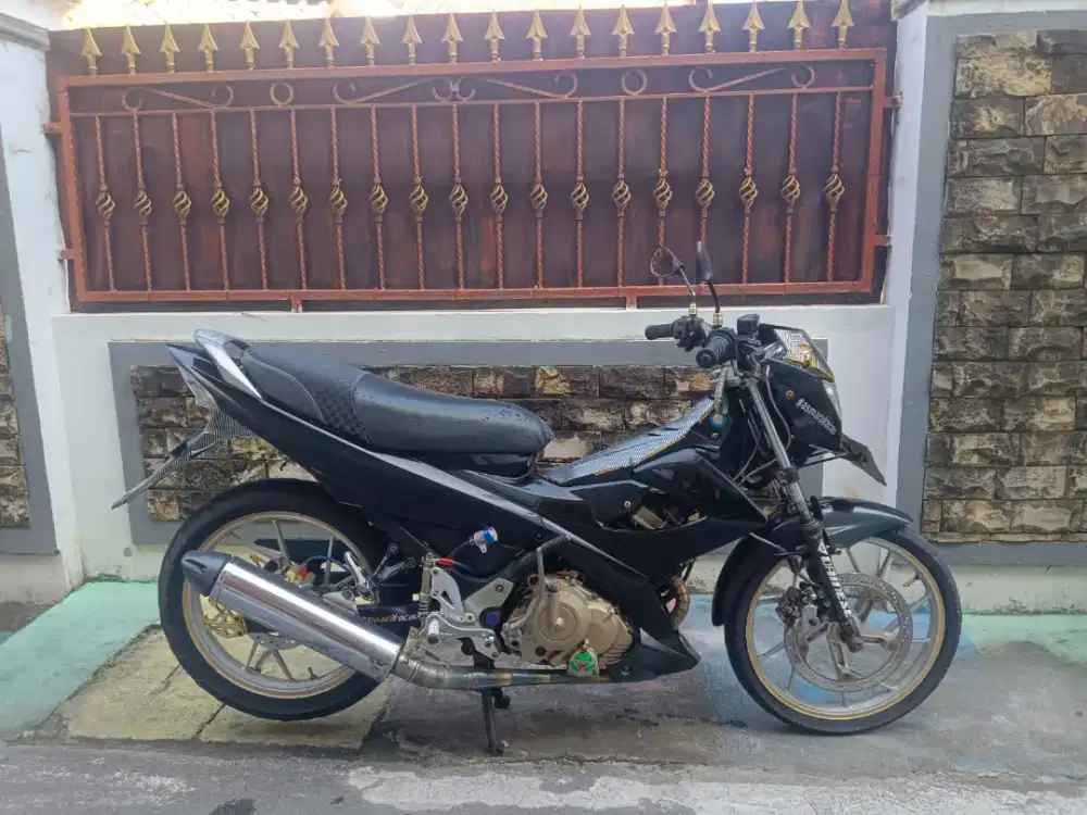 satria fu 2014 mulus body lengkap mesin hidup normal