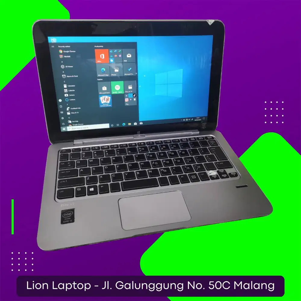 RAM 8GB SSD 256GB Touchscreen HP Elite X2 1011 G1 Tablet [03|02]