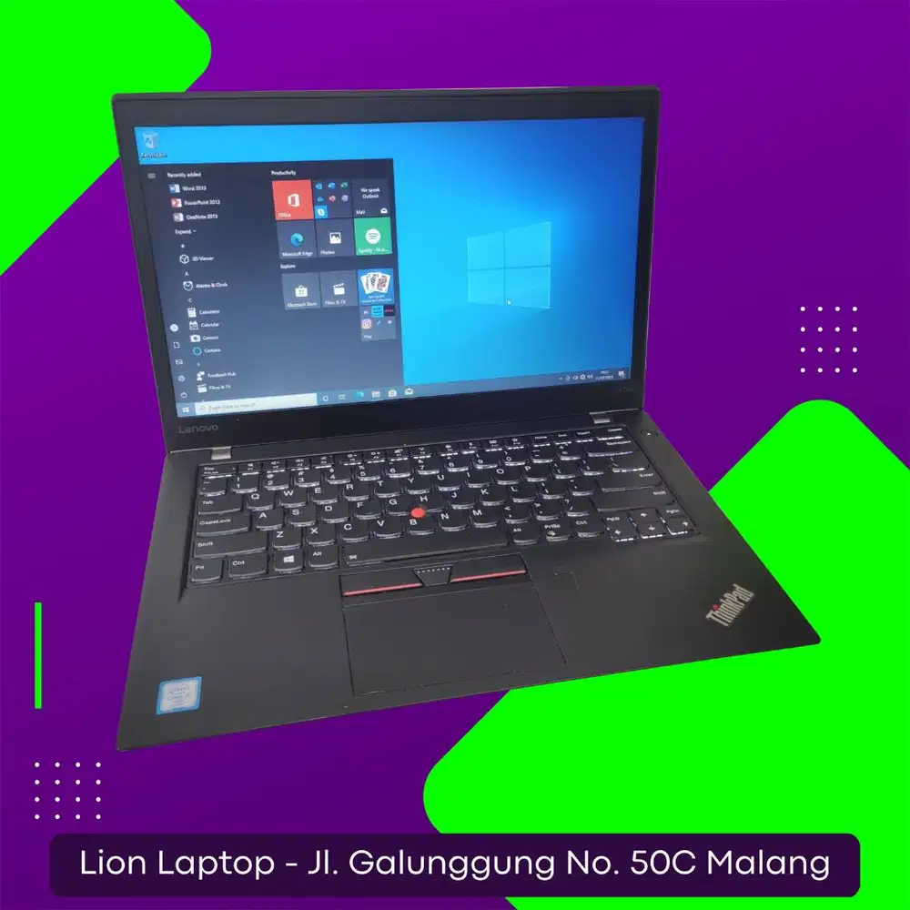 RAM 8GB SSD 256GB Core i7 SLIM Lenovo Thinkpad T470s [03|02]