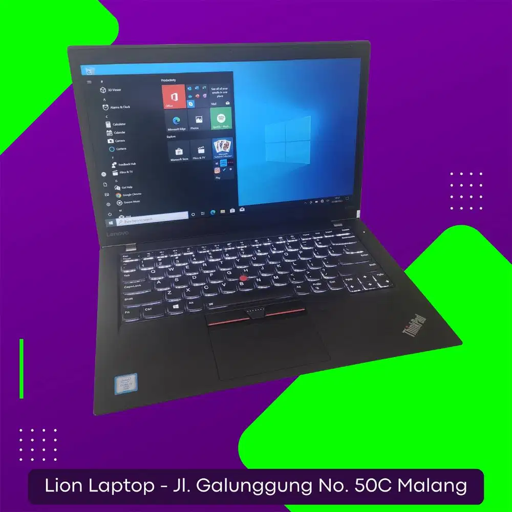 RAM 8GB SSD 256GB Core i5 Touchscreen SLIM Lenovo Thinkpad T470s [03|0