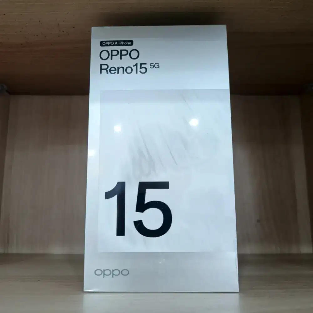 OPPO RENO 15 5G 12/256GB NEW GARANSI RESMI 12 BULAN